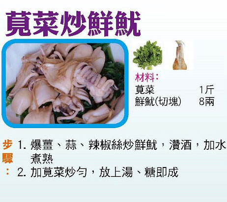 【今日買乜餸】雪梨百合燉雞湯|莧菜炒鮮魷|清蒸花蟹|魚滑浸荳苗