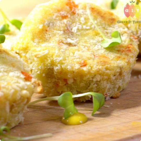 【綠在家中GIY】香脆胡蘿蔔牛蒡薯餅 | 小食 | 菜譜 【綠在家中GIY】香脆胡蘿蔔牛蒡薯餅 | 小食 | 菜譜