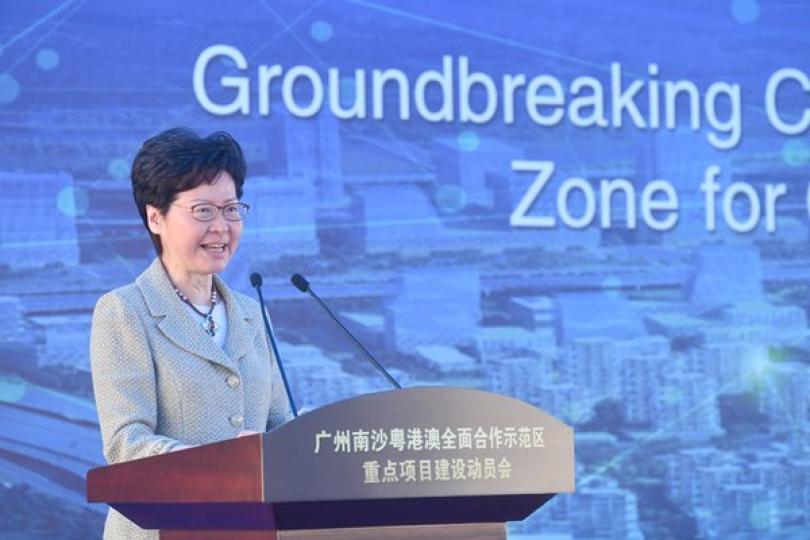 特首：紛爭無損香港獨特優勢