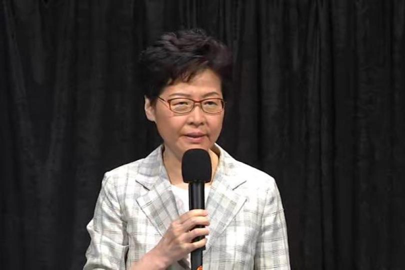 特首：對所有違法者一視同仁