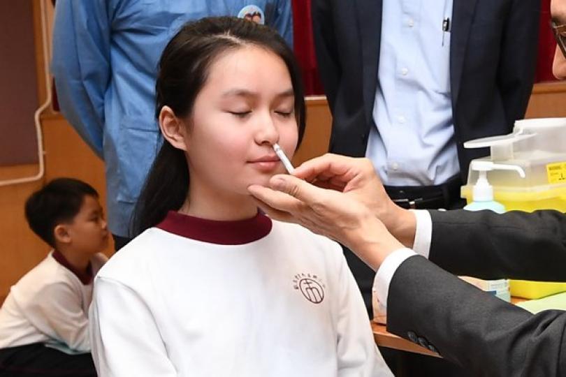 流感數據在基線以下