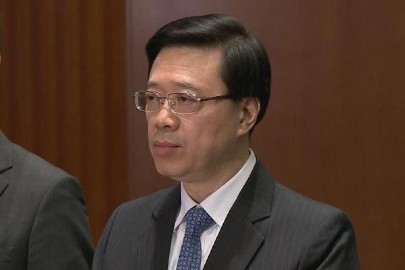 李家超籲留在理大者盡快自首