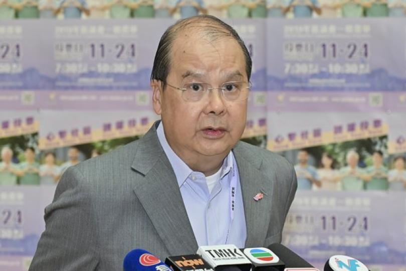 張建宗：投票安全有序極重要