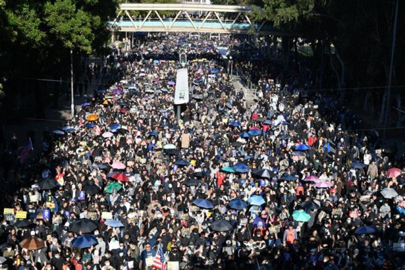 元旦遊行參與者應聽從警方指示