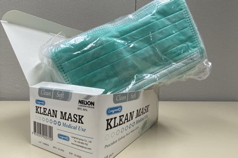 海關檢生產日期疑虛假口罩