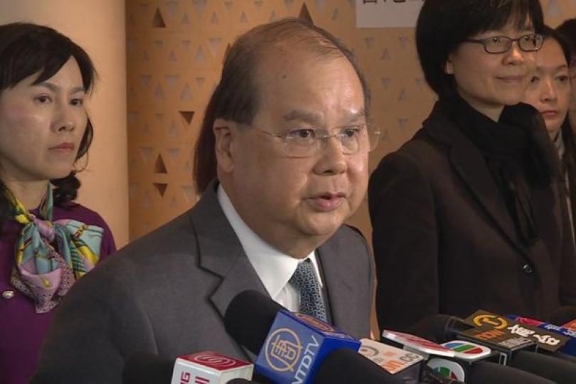 張建宗與新一屆區議員會面