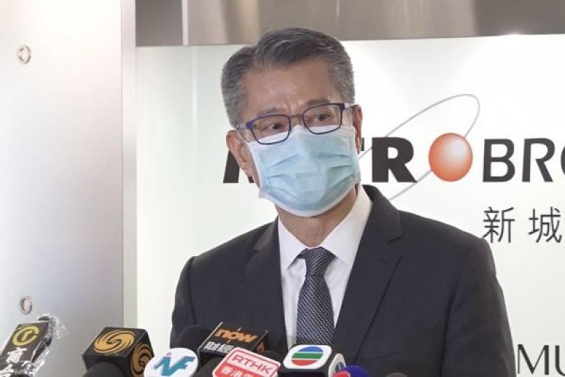 陳茂波:政府着力覓地建屋 陳茂波:政府着力覓地建屋