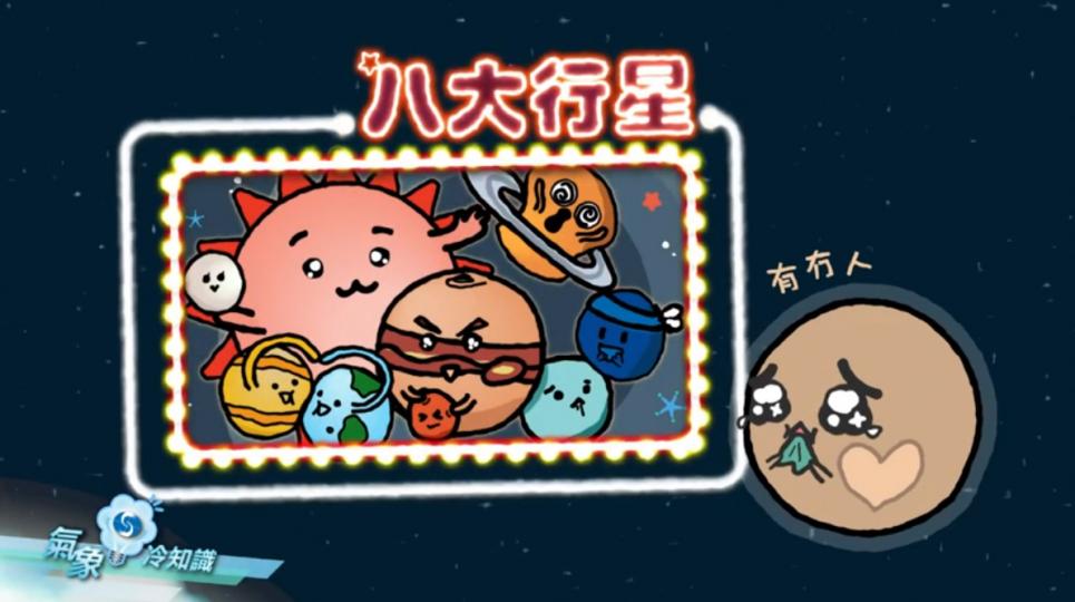 【氣象冷知識】八大行星 【氣象冷知識】八大行星