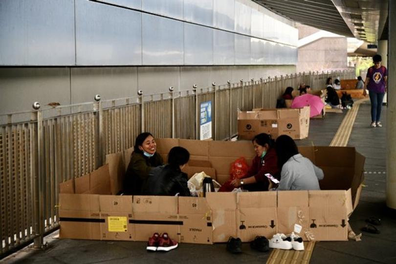 勞工處明在外傭聚集處廣播 勞工處明在外傭聚集處廣播